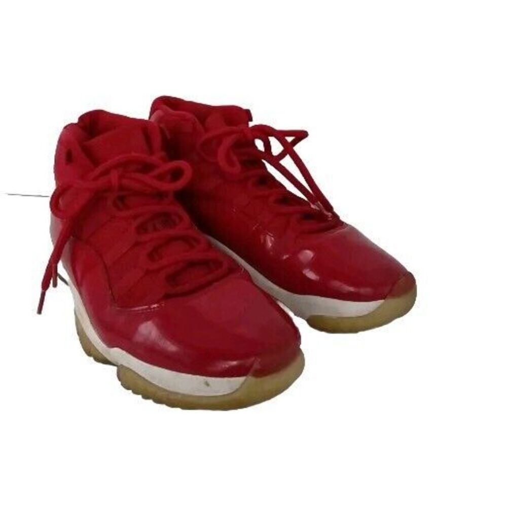 Air Jordan 11 Retro Win Like‎ 96 Gym Red Basketball Sneakers Patent Leather
